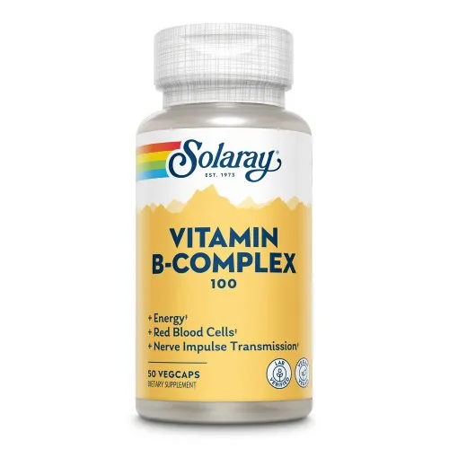 Vitamin B-Complex 100mg, 50 capsule, Secom