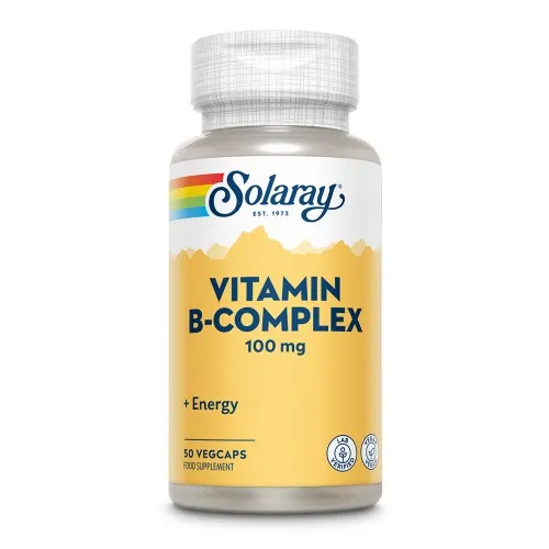 Vitamin B-Complex 100mg, 50 capsule, Secom