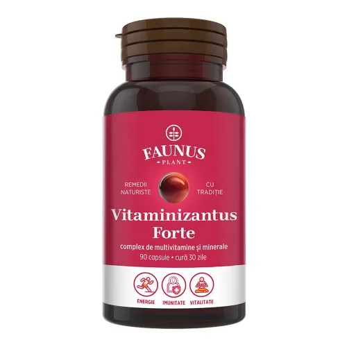 Vitaminizantus Forte, 90 capsule. Faunus Plant
