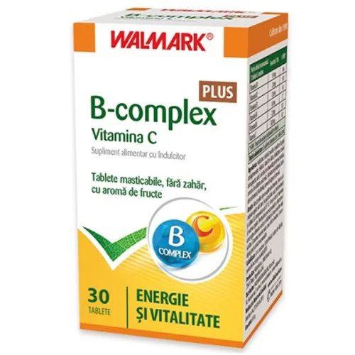 Walmark B Complex+Vit C -tb x 30 (1+1x50% Oferta)