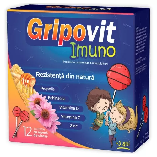 Gripovit Imuno, 12 acadele, Zdrovit