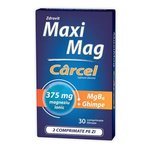 Maximag Carcel, 30 comprimate, Zdrovit