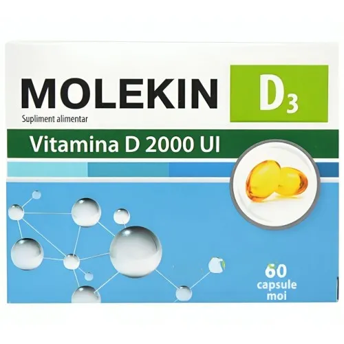 Zdrovit Molekin Vit.D3 2000UI -cpr. x 60
