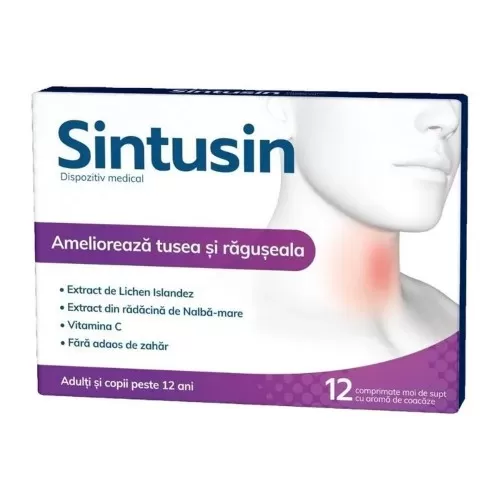 Sintusin, 12 comprimate, Zdrovit