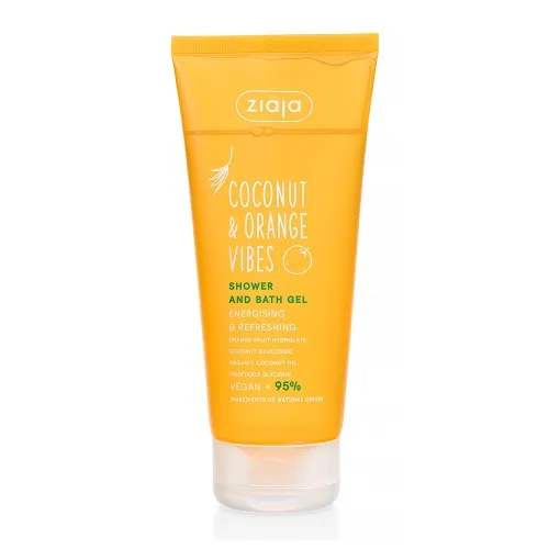 Gel de Dus Coconut & Orange Vibes, 200ml, Ziaja