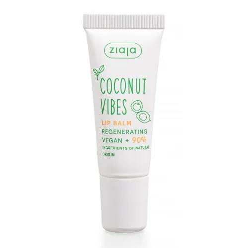 Balsam Buze Coconut Vibes, 10ml, Ziaja