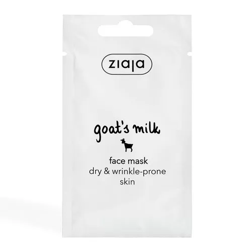 Masca de fata hidratanta cu proteine din lapte de capra si Vit A si E, 7 ml, Ziaja