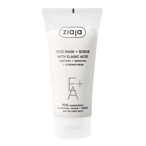 Masca exfolianta cu acid elagic pentru fata, 55 ml, Ziaja