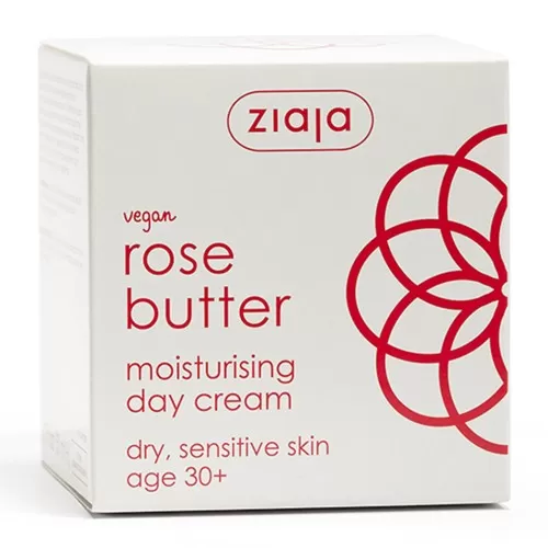 Crema de fata hidratanta Rose Butter, 50 ml, Ziaja