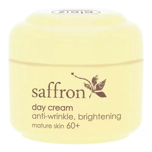 Crema de Zi Antirid Iluminatoare SPF6 Ten Matur 60+ Saffron, 50ml, Ziaja