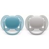 Suzeta Ortodontica Ultra Soft Bleu/Gri 6-18luni 091/17, 2 buc, Avent Philips