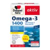 Omega 3 Ulei Somon 1400mg, 30 + 10 capsule (Pachet Promo), Doppel Herz Aktiv