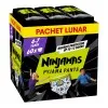 Scutece-chilotel pentru noapte Ninjamas pt Baietei 4-7 ani, 17-30 kg, 60 buc, Pampers