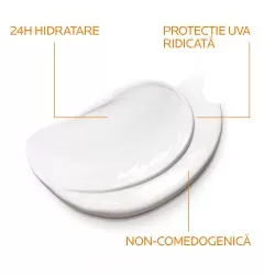 Crema cu protectie solara SPF 50 pentru fata, cu actiune anti-imbatranire, 50 ml, Anthelios Age Correct, La Roche Posay