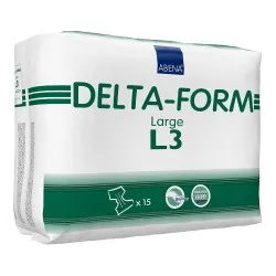 Scutece Adulti Delta Form L, 15 bucati, Abena