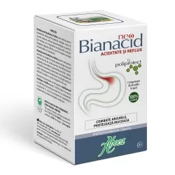 NeoBianacid cu poliprotect pentru aciditate si reflux, 45 comprimate, Aboca