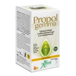 Spray de gat cu alcool pentru adulti Propolgemma Forte, 30 ml, Aboca