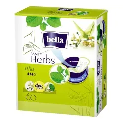 Absorbante Bella Panty Herbs Floare de Tei, 60 bucati