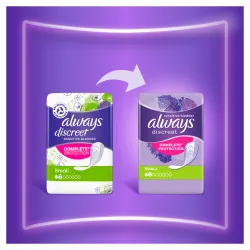 Absorbante Incontinenta Long Discreet, 10 buc, Always