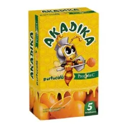 Acadele Akadika Propolis C Portocale, 5 acadele, Fiterman Pharma