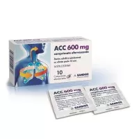 ACC, 600 mg, 10 comprimate efervescente, Sandoz