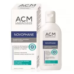 Sampon calmant pentru scalp sensibil sau iritat Novophane, 200 ml, Acm