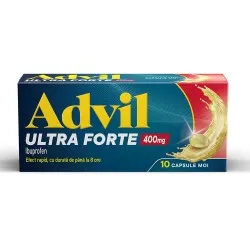 Advil Ultra Forte, 400 mg, 10 capsule, Gsk