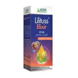 Sirop Copii Lilituss Elixir, 180ml, Adya