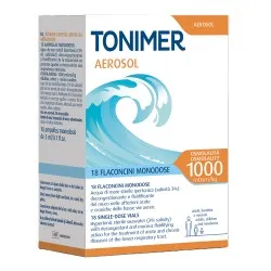 Apa de mare Aerosol, 1000 mOsm/Kg, 18 flacoane x 3 ml, Tonimer