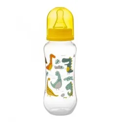 Biberon cu Tetina din Silicon +0luni, 250ml, Akuku