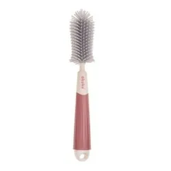 Set 3 Perii din Silicon pentru Curățare Biberoane și Tetine A0512, Akuku