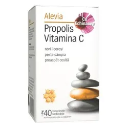 Alevia Propolis + Echinaceea + Vit C - cpr.mast. x 40