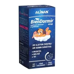 Sirop Fara Zahar Biendormir +4ani, 150ml, Alinan