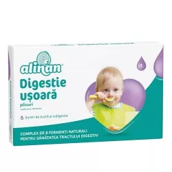 Digestie usoara Alinan, 10 plicuri, Fiterman