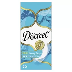 Absorbante zilnice Discreet Mutiform Spring Breeze, 20 bucati