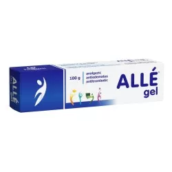 Alle gel, 10 mg + 500 UI/g, 100 g, Fiterman