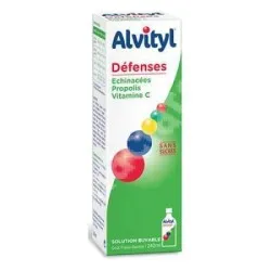Alvityl Defenses Sirop fara Zahar x 240 ml