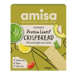 Amisa Bio Painici Proteice cu Linte fara Gluten x 100gr