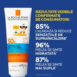 Anthelios UVMUNE 400 Dermo-Pediatrics Lotiune Hidratanta SPF50+ cu protecție solară potrivit pentru pielea sensibilă a copiilor, 250ml, La Roche-Posay