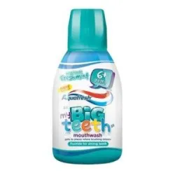 Apa de gura Big Teeth Mint Aquafresh, 300 ml, Gsk