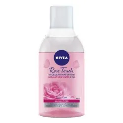 Apa micelara bifazica Rose Touch, 400 ml, Nivea