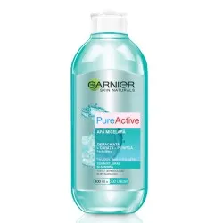 Apa micelara pentru ten mixt cu tendinta de ingrasare Pure Active Skin Naturals, 400 ml, Garnier