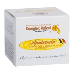 Crema de fata cu laptisor de matca si vitamina A, 50ml, Apidermin