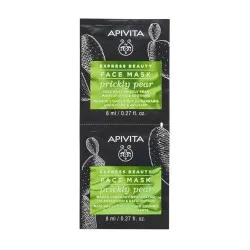 Masca de Fata cu Cactus Express Beauty, 2 buc, 8ml, Apivita