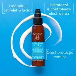 Balsam Leave-In pentru Hidratrea Parului Hyaluronic Hydra, 100ml, Apivita