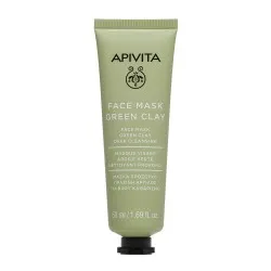 Masca pt Curatare Profunda cu Argila Verde, 50ml - Apivita