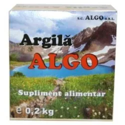Argila pulbere, 200 g, Algo