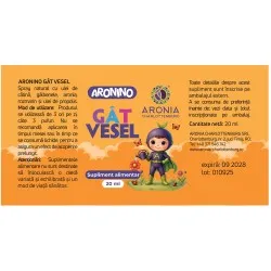 Spray pentru copii Gat Vesel Aronino, 20 ml, Aronia Charlottenburg