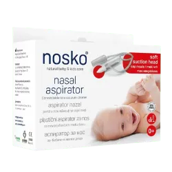 Aspirator nazal cu cap moale de silicon, Nosko
