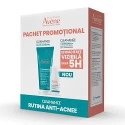 Pachet Gel de curatare pentru ten gras Cleanance, 200 ml + Concentrat anti-imperfectiuni Cleanance Comedomed, 30 ml, Avene